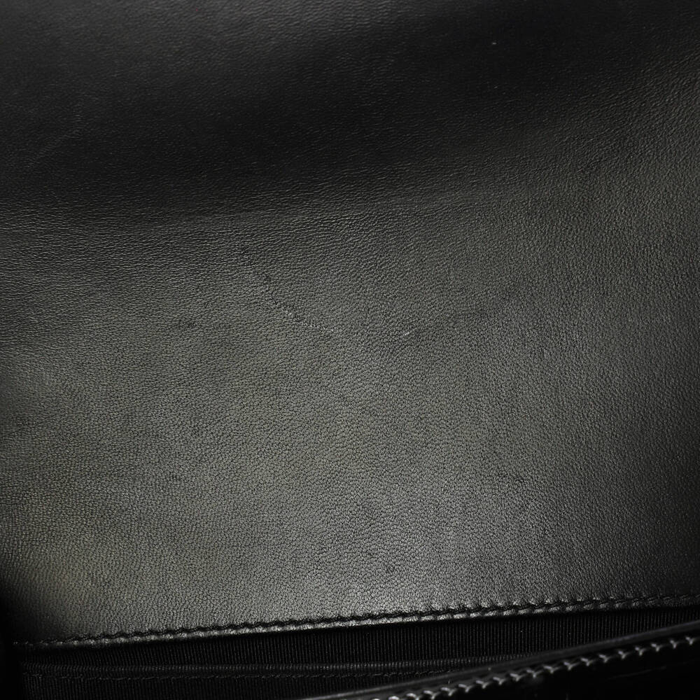 Chanel Small Boy Flap Bag Chevron Patent with Glitter PVC - Picture 6 of 7